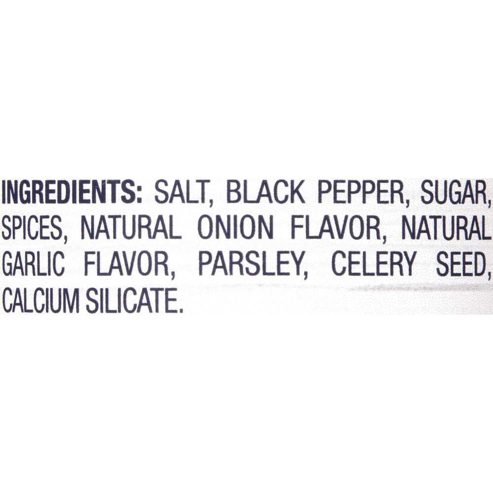 Morton Nature's Seasons etiqueta Kosher y sin MSG ofreciendo confianza dietética