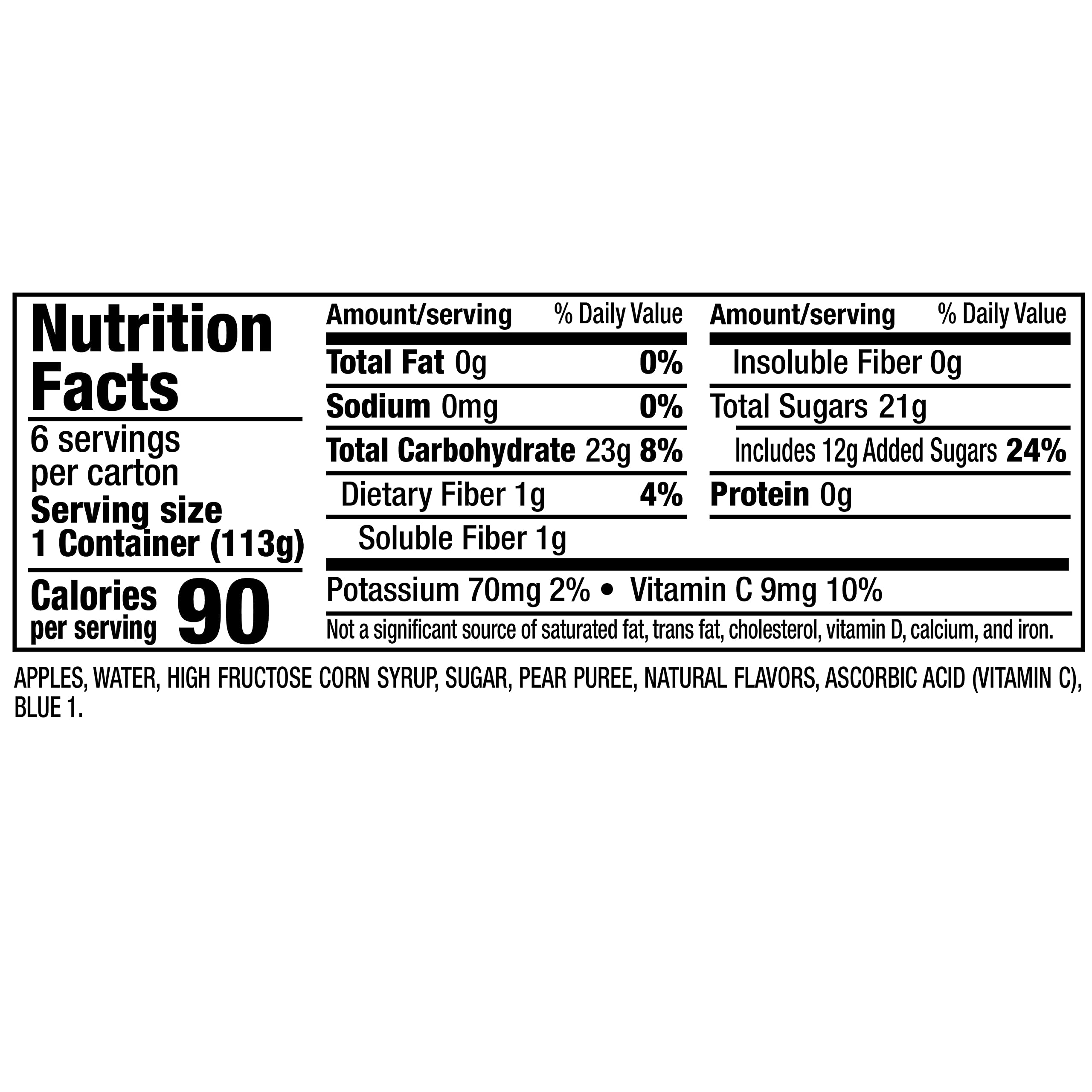 Mott's primer plano textura suave para fácil consumo
