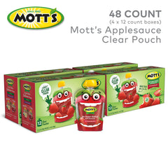 Mott's empaque completo cuatro paquetes, suministro para la familia