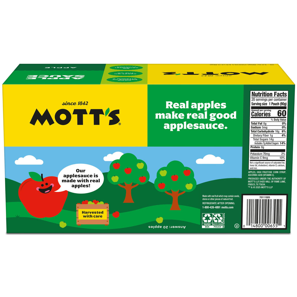 Detalle de textura del puré de Mott's que resalta sabor natural