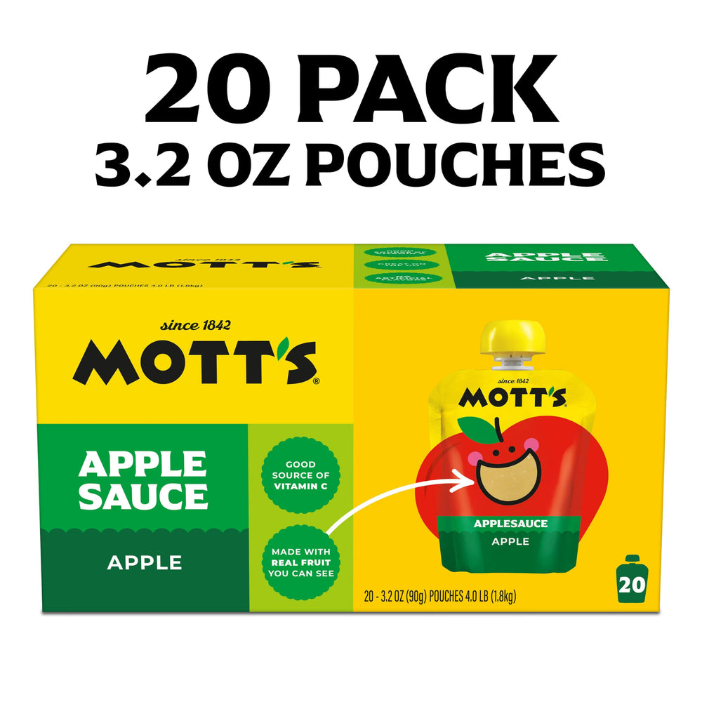 Mott's pouch dentro de una lonchera infantil listo para merienda