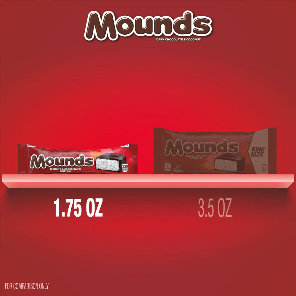 MOUNDS envoltura individual lista para llevar y mantener frescura