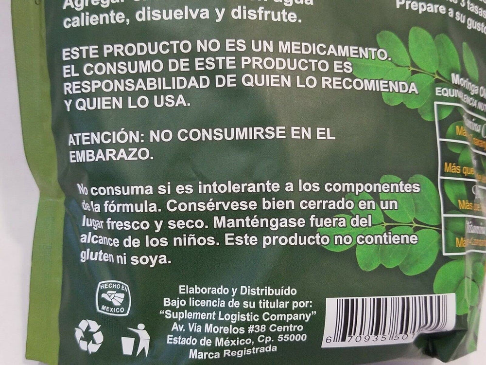 Mr. Botanic mano con cucharada de granos, control de porciones y frescura