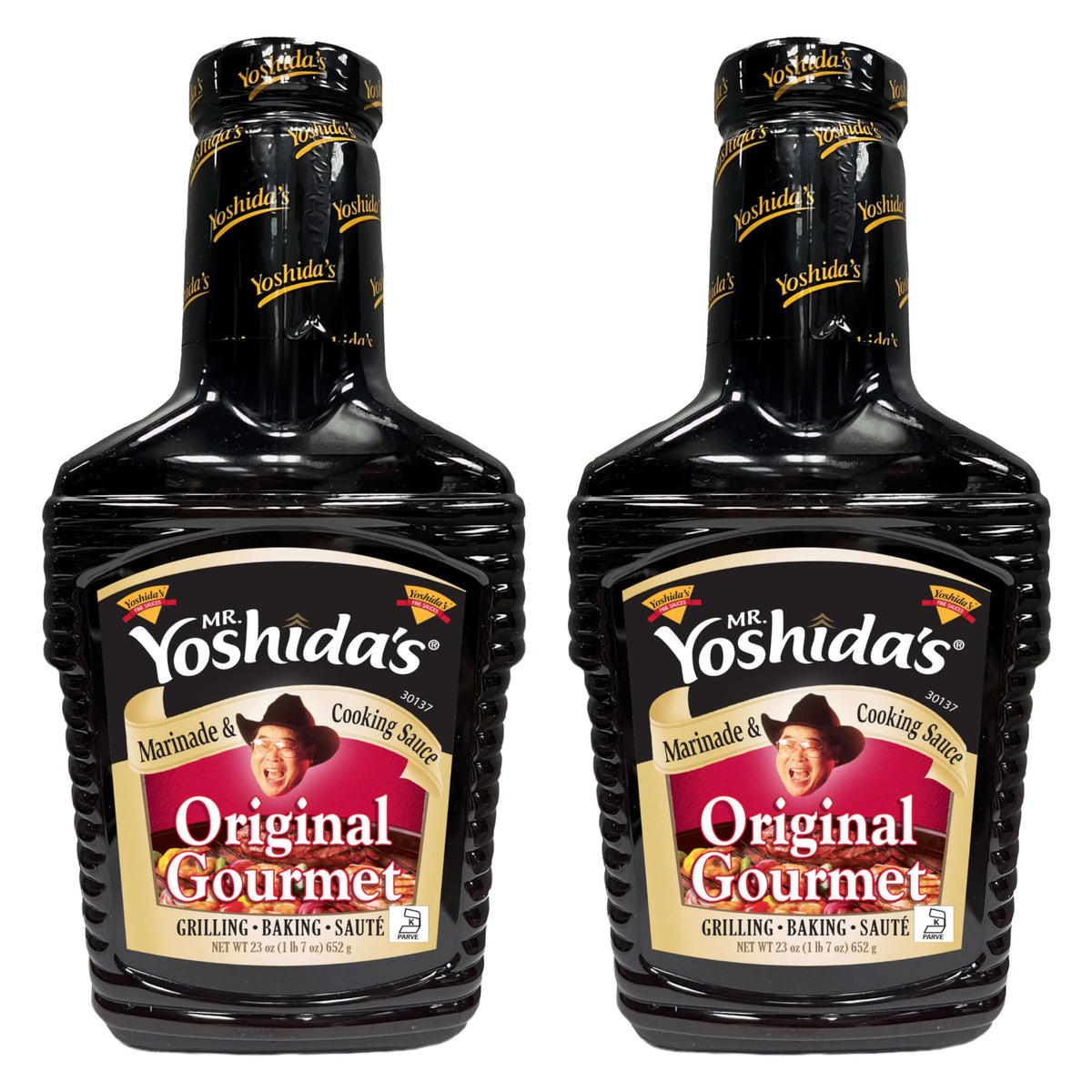 Mr. Yoshida's botellas frontal mostrando etiqueta y formato práctico