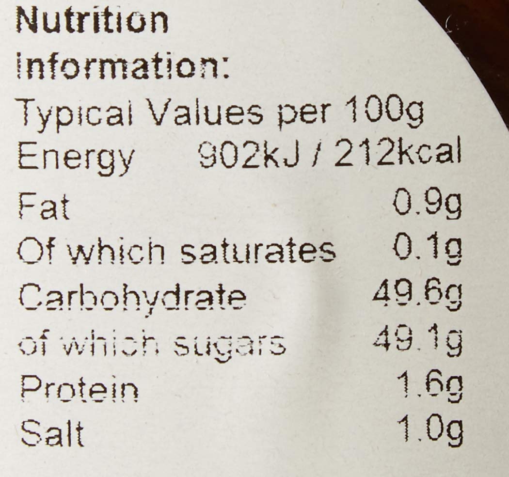 Mrs Bridges chutney junto a manos para comparar tamaño y porción práctica