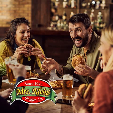 Mrs. Klein's bandeja con hot dogs y pimientos en ambiente parrilla