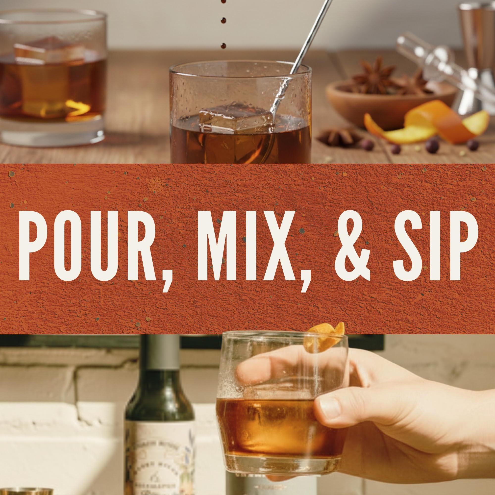 Muddy River Distillery etiqueta en primer plano destacando origen y estilo
