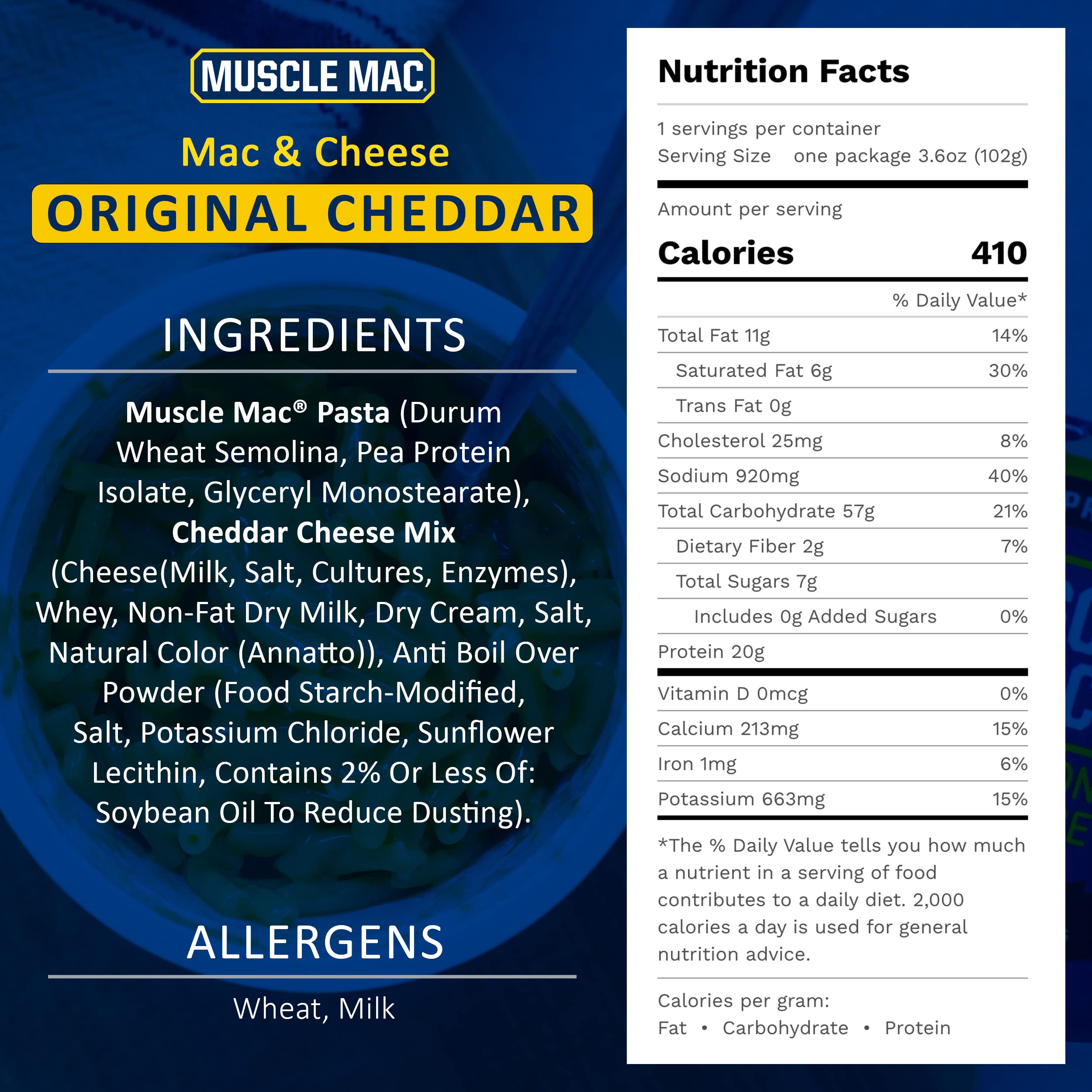 MUSCLE MAC estilo de vida en oficina almuerzo rápido y alimento proteico