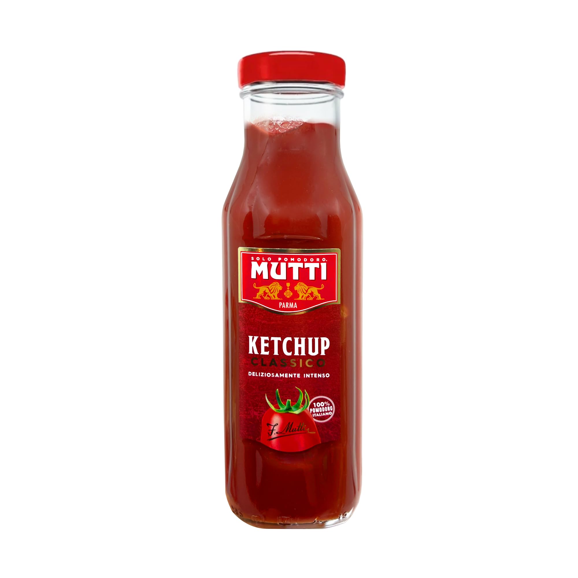 Mutti ketchup servido en hamburguesa mejorando sabor y presentación