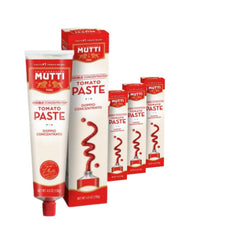 Mutti tubo frente mostrando marca y envase práctico para cocinar