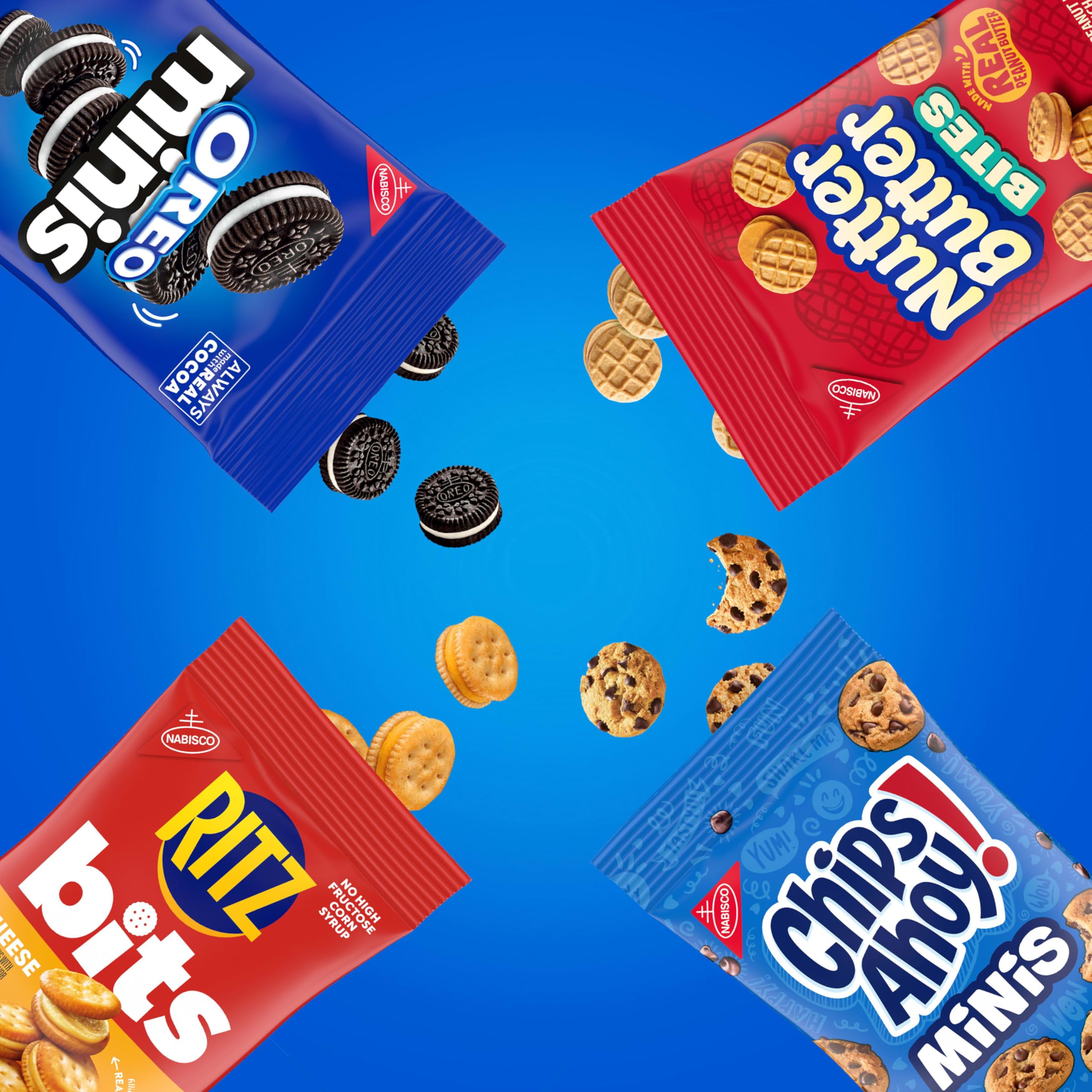 Nabisco OREO Minis detalle de textura y sabor intenso