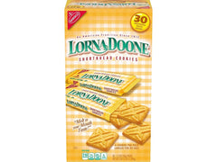 Nabisco Lorna Doone frente del empaque mostrando cantidad y marca, ideal para comprar