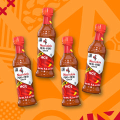 Nando's primer plano de textura con brillo y especias, mejora platos