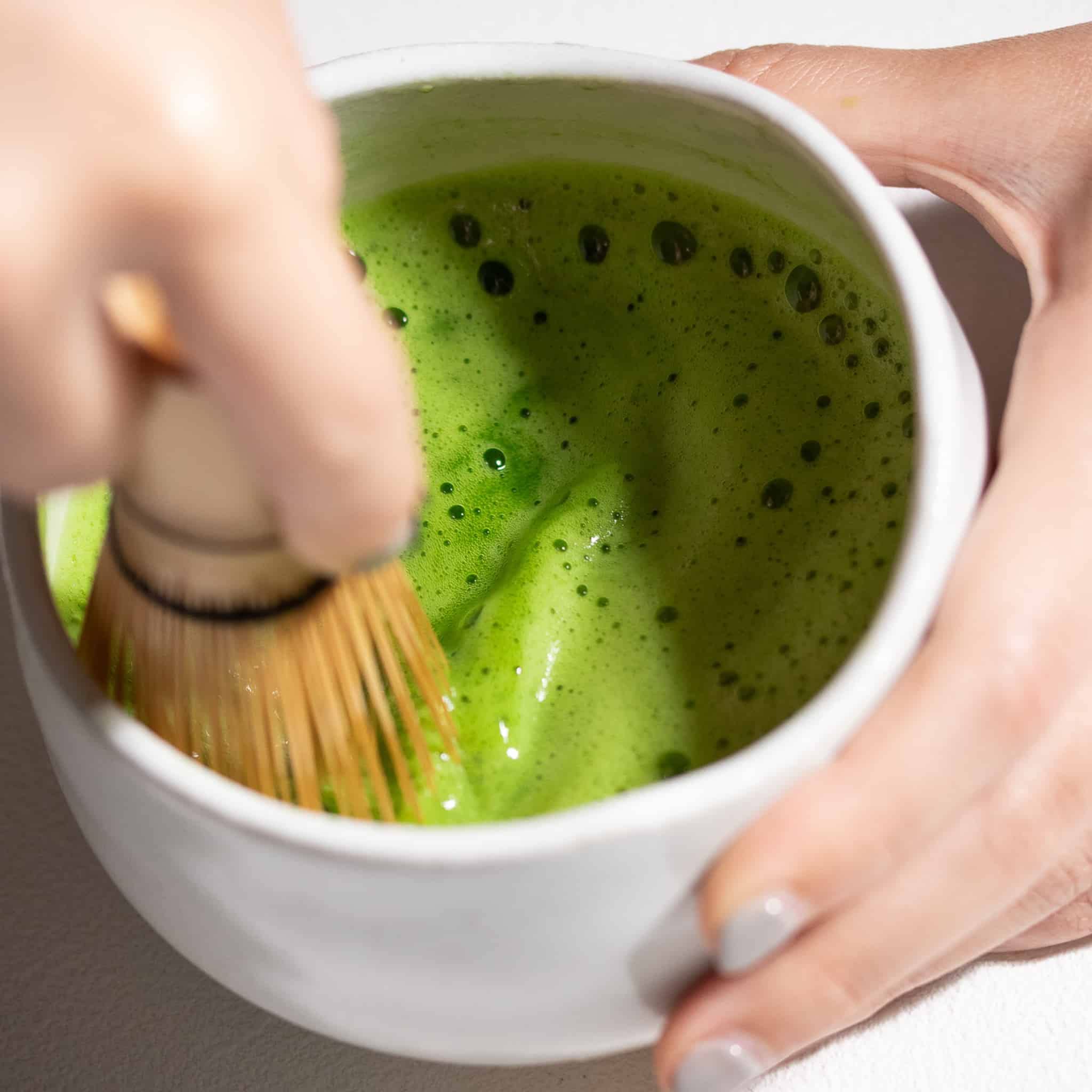 Naoki Matcha etiqueta con certificado JAS mostrando orgánico verificado