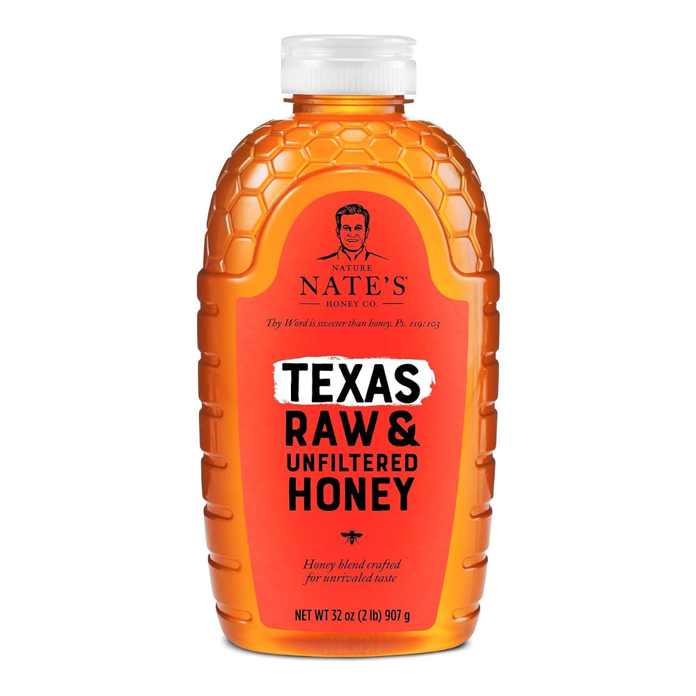Nate's Honey boquilla squeeze cerrada evita derrames y mantiene frescura
