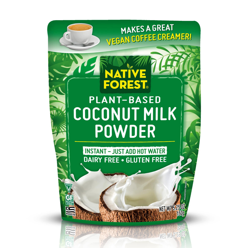 Native Forest frente del empaque mostrando bolsa y etiqueta beneficios prácticos