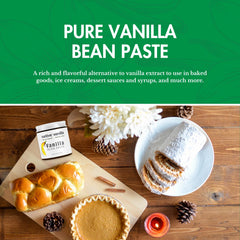 Native Vanilla detalle de motas de vainilla en la pasta, aporta textura y apariencia gourmet