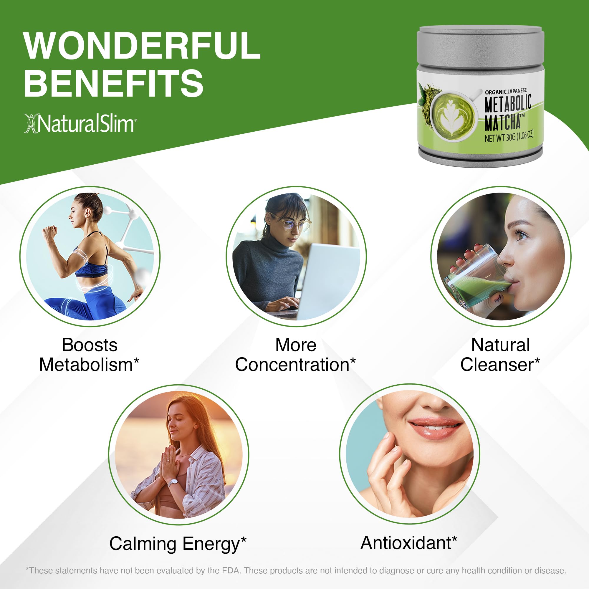 NaturalSlim matcha batido en taza tradicional para preparación cómoda