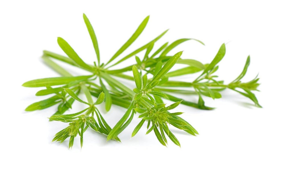 Nature Tea paquete de 4 oz junto a balanza y mano para comparar escala y facilitar medición casera