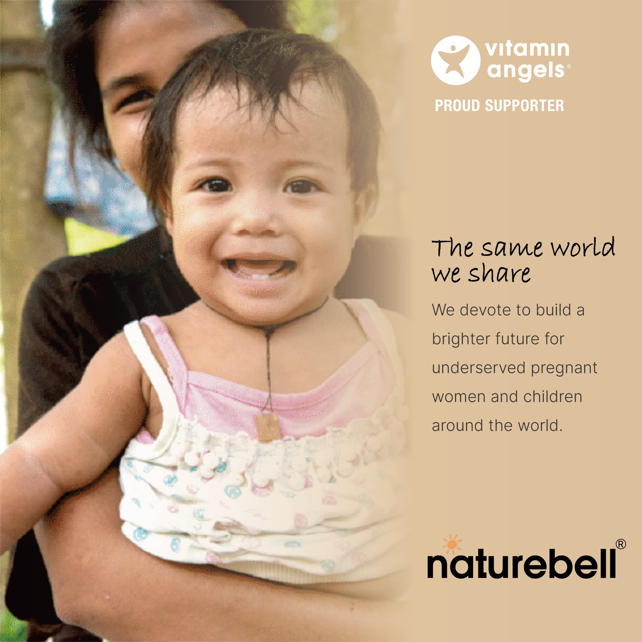 NatureBell etiqueta nutricional mostrando ingredientes limpios y claros