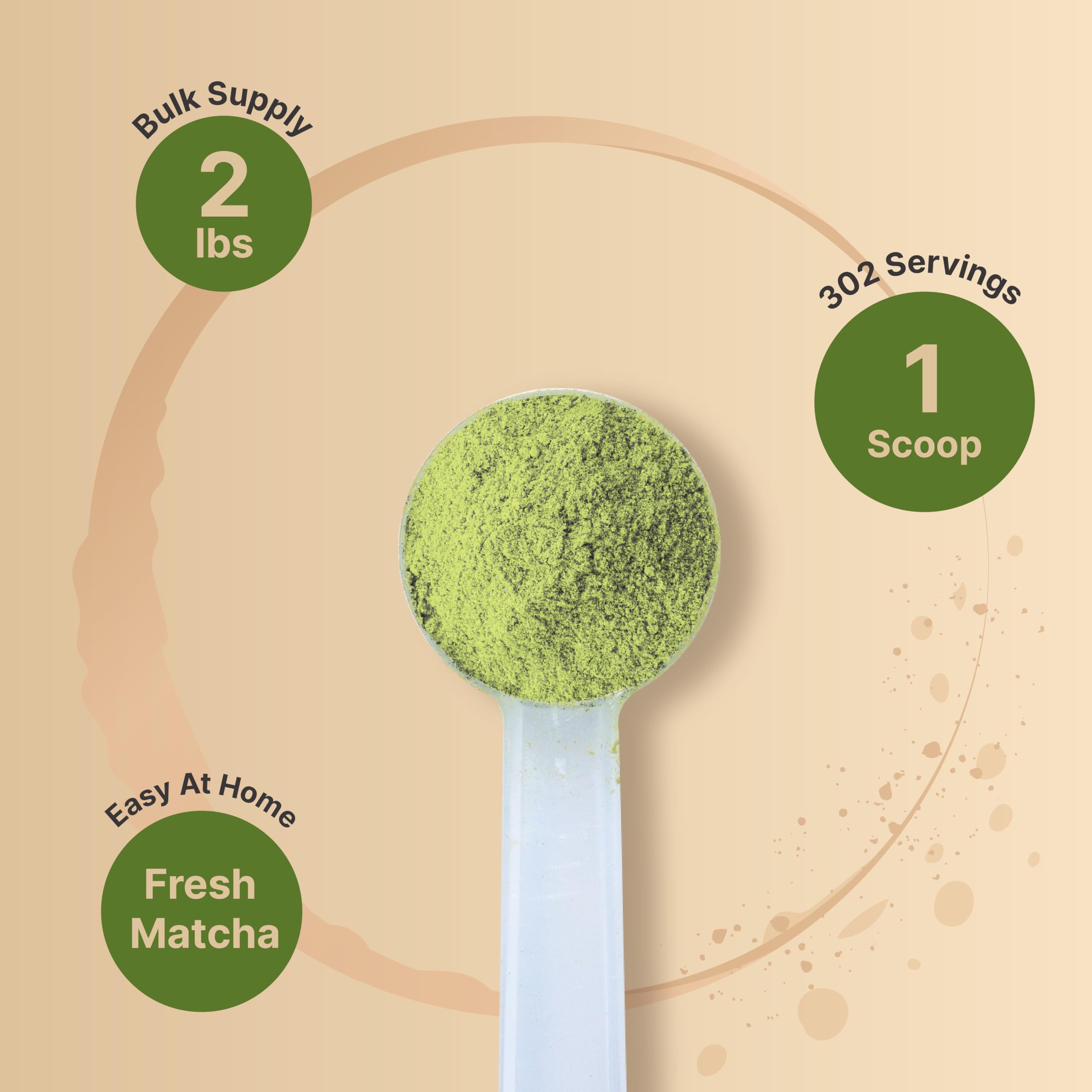 NatureBell latte verde preparado para disfrutar sabor concentrado