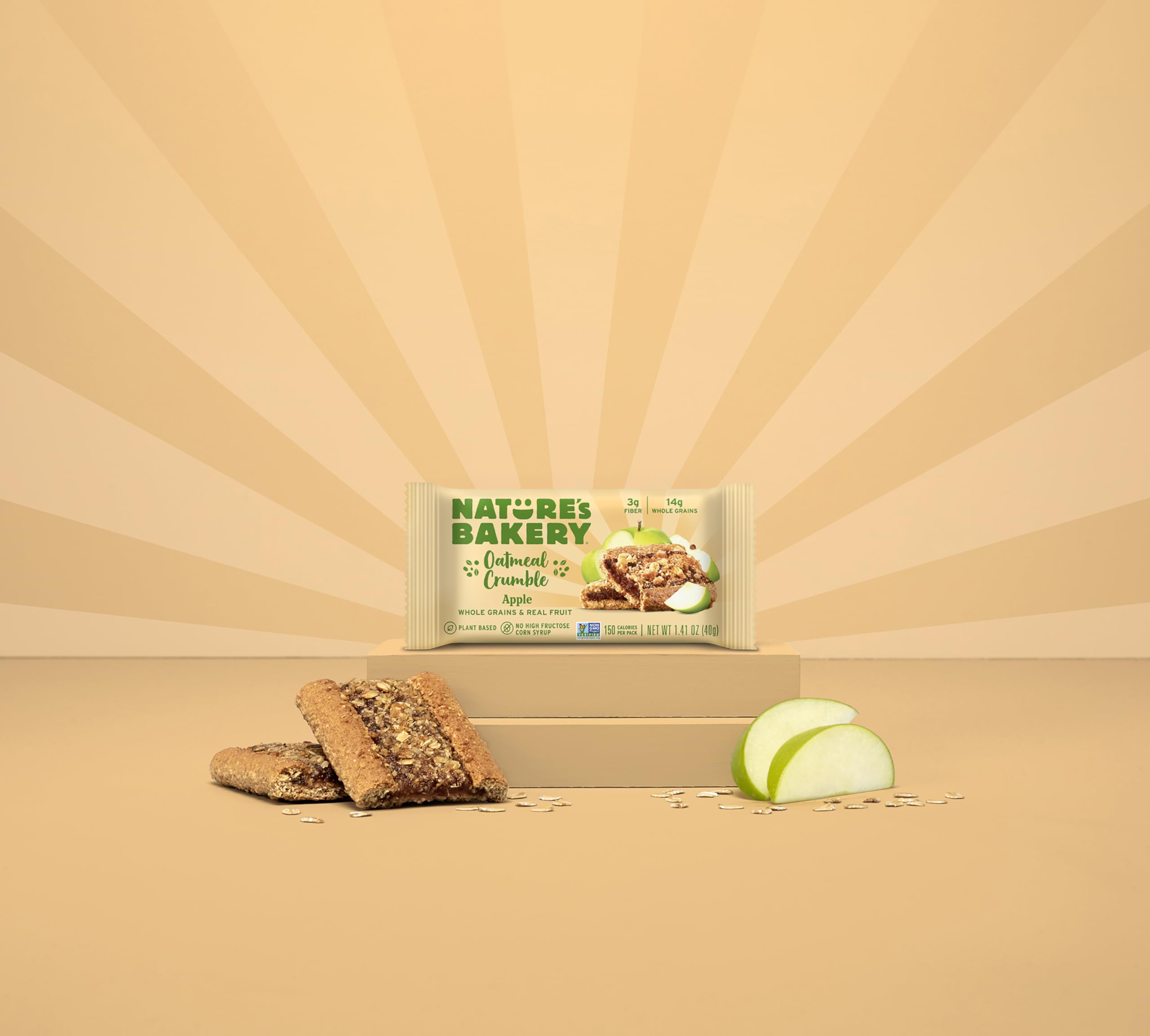 Nature's Bakery etiqueta con sellos vegano y kosher que facilitan elección segura