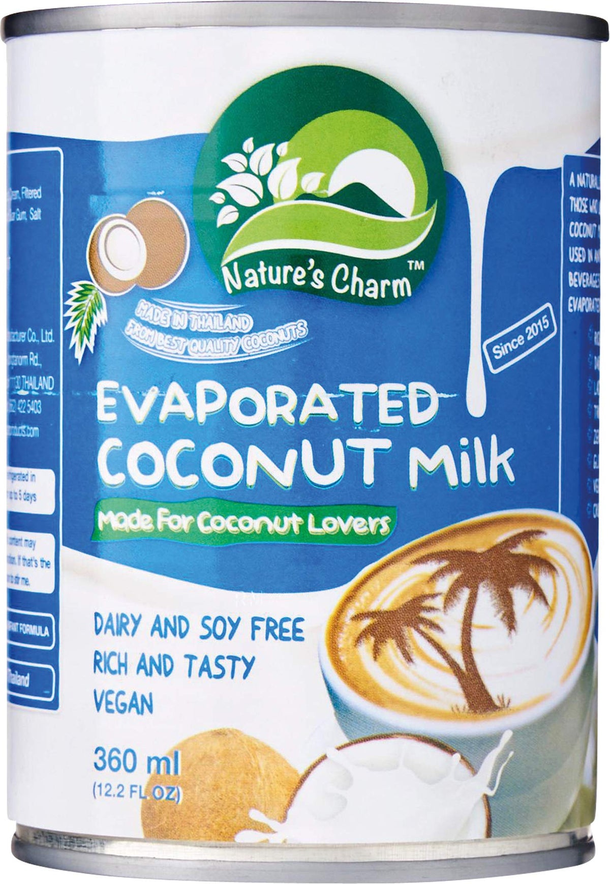 Nature's Charm frente del pack de 6 mostrando envase y conveniencia