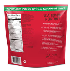 Nature's Eats mano sosteniendo porción lista para llevar, práctico y saludable