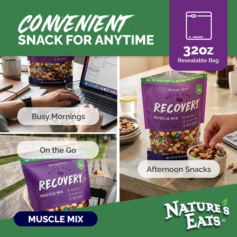 Nature's Eats advertencia y lista de alérgenos en el paquete para seguridad del consumidor