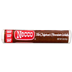 Necco Wafers detalle de la textura de la oblea que resalta crocancia