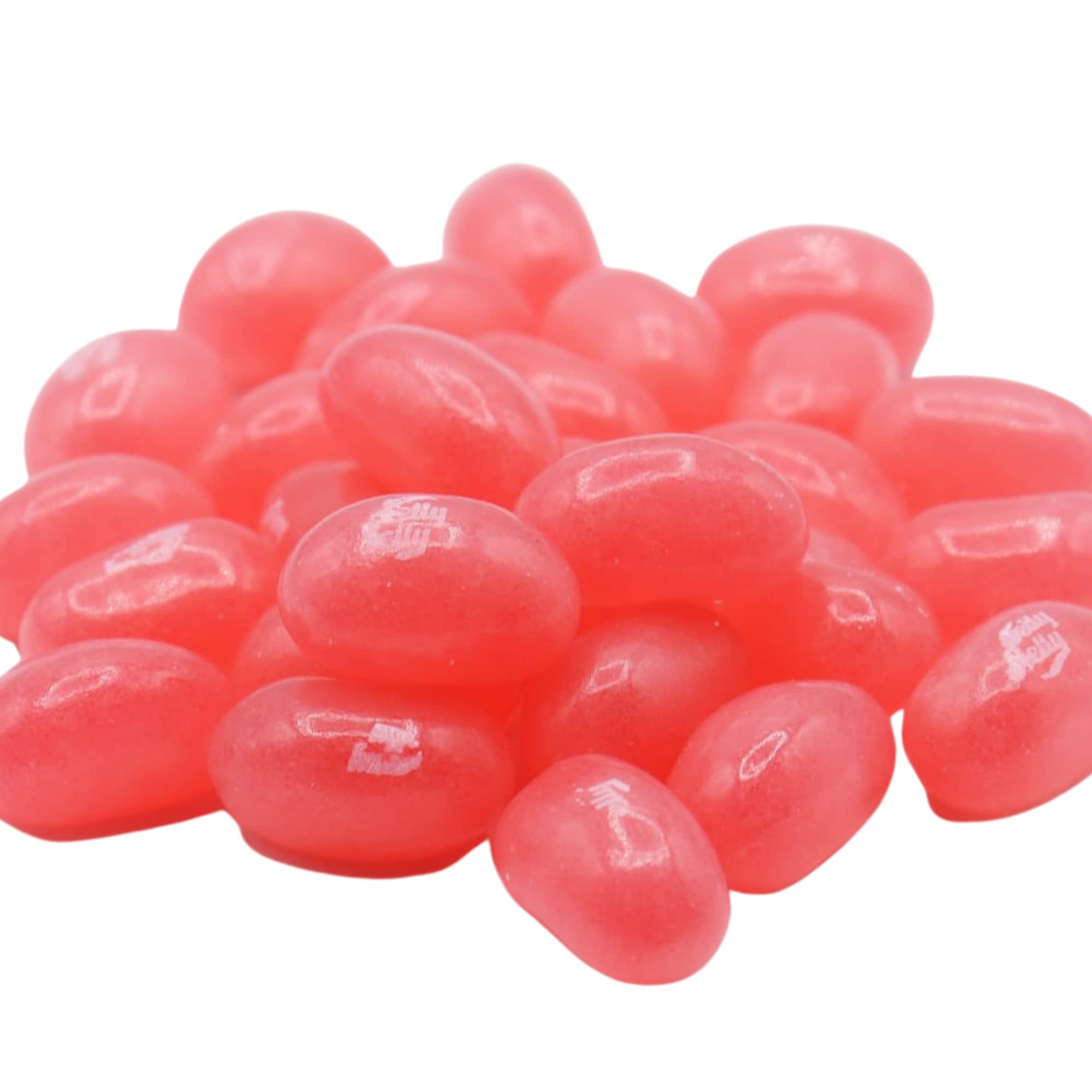 Needzo jelly bean en mano, muestra tamaño real y porción