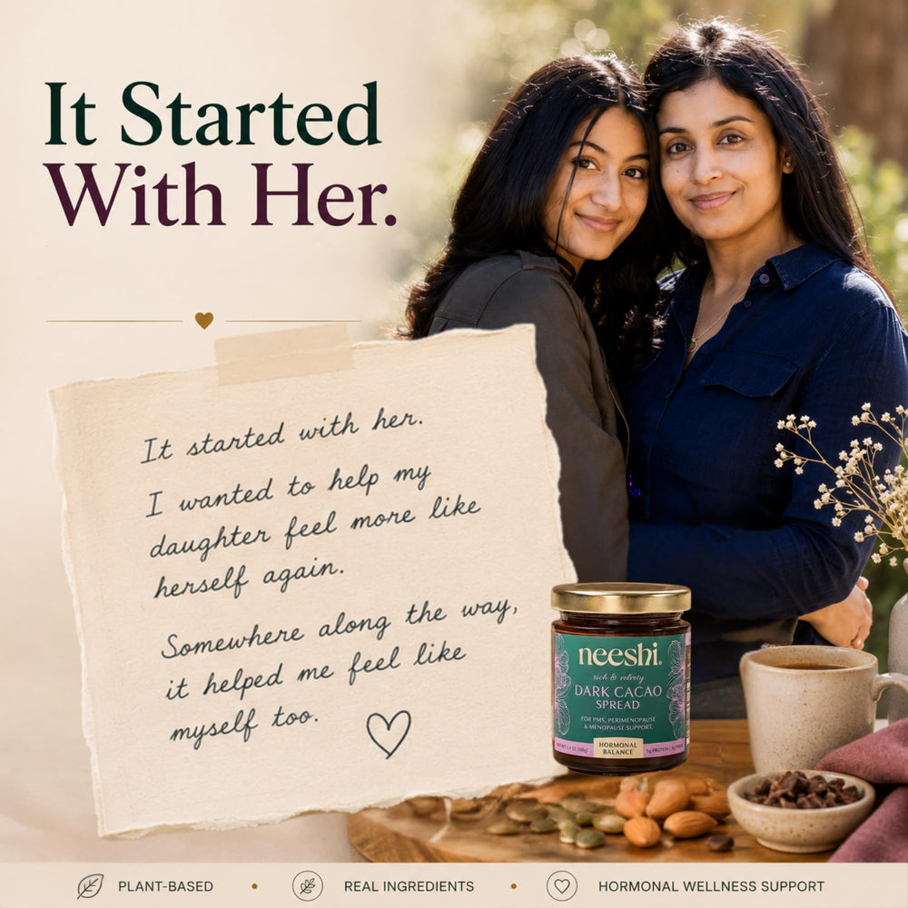 NEESHI etiqueta nutricional y lista de ingredientes clara y sin aditivos