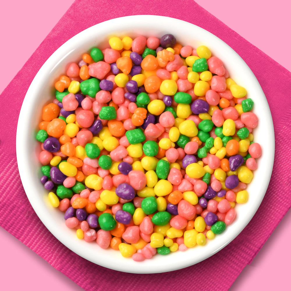 NERDS etiqueta nutricional visible para revisar ingredientes y datos
