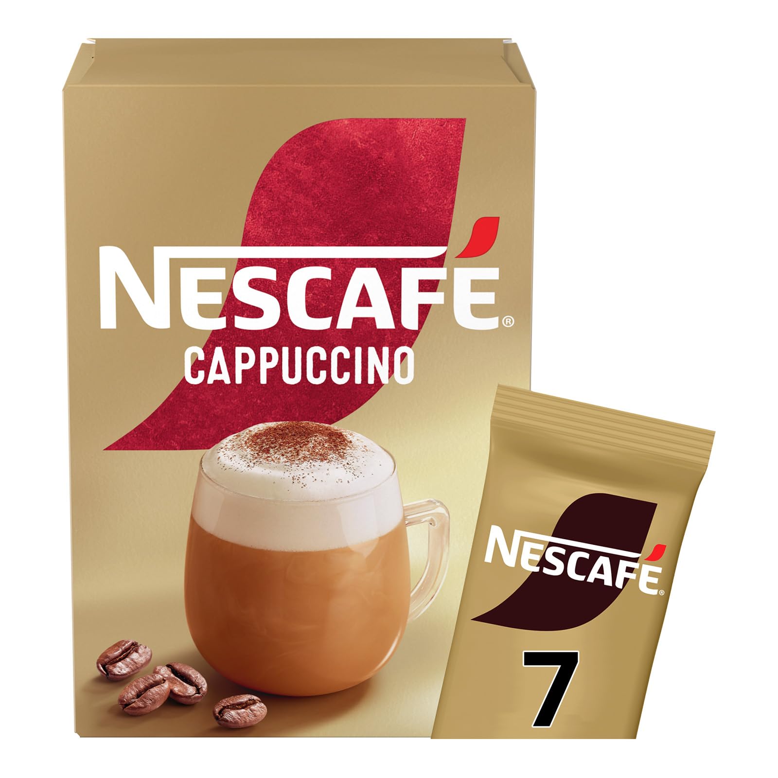 NESCAFÉ sobre abierto con polvo visible para preparación rápida