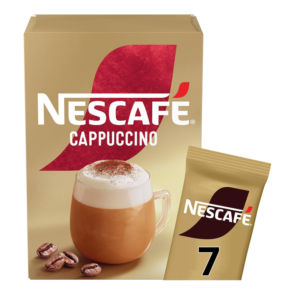 NESCAFÉ sobre abierto con polvo visible para preparación rápida