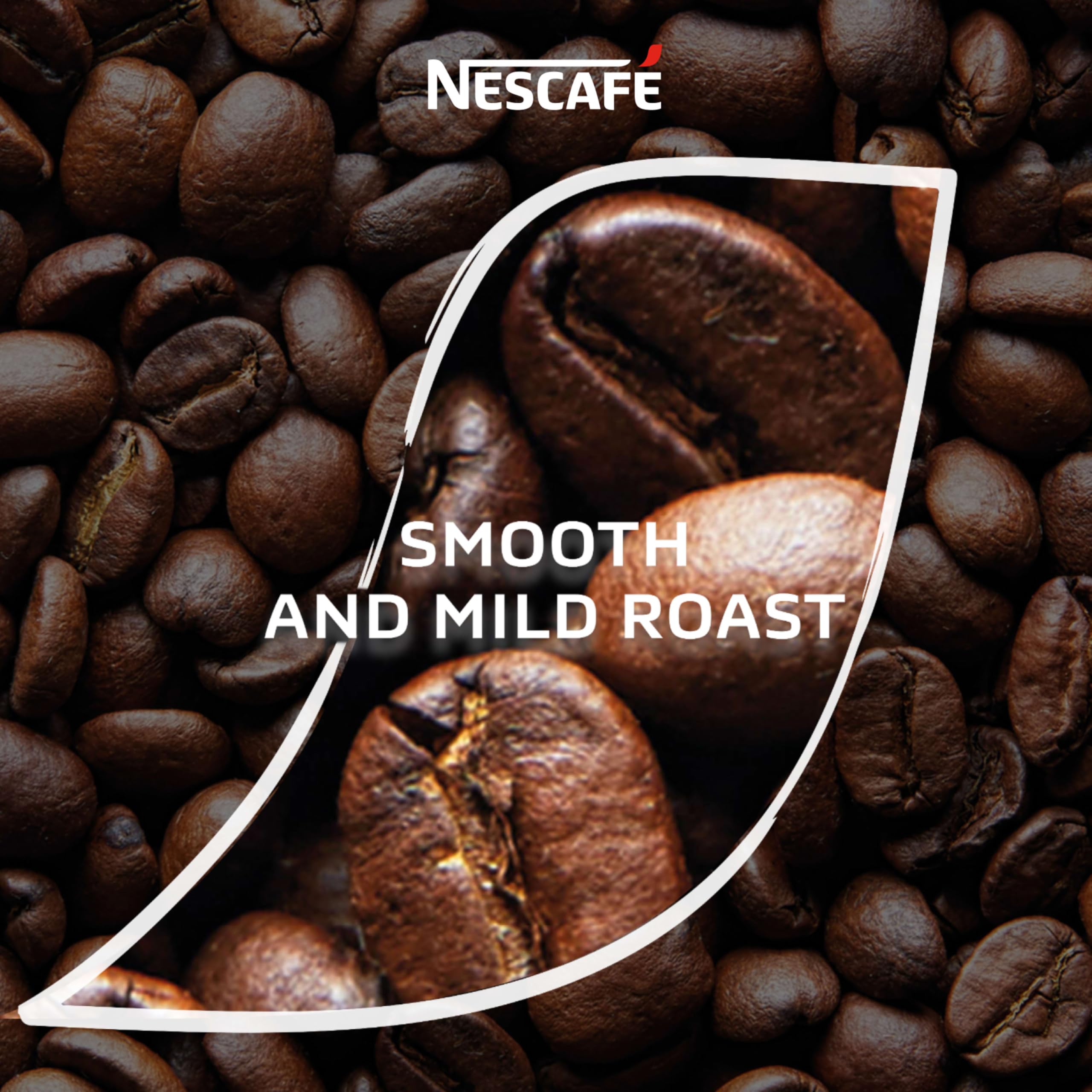 Nescafe polvo detalle de textura que resalta disolución rápida