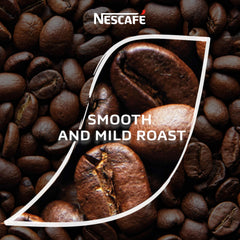 Nescafe polvo detalle de textura que resalta disolución rápida