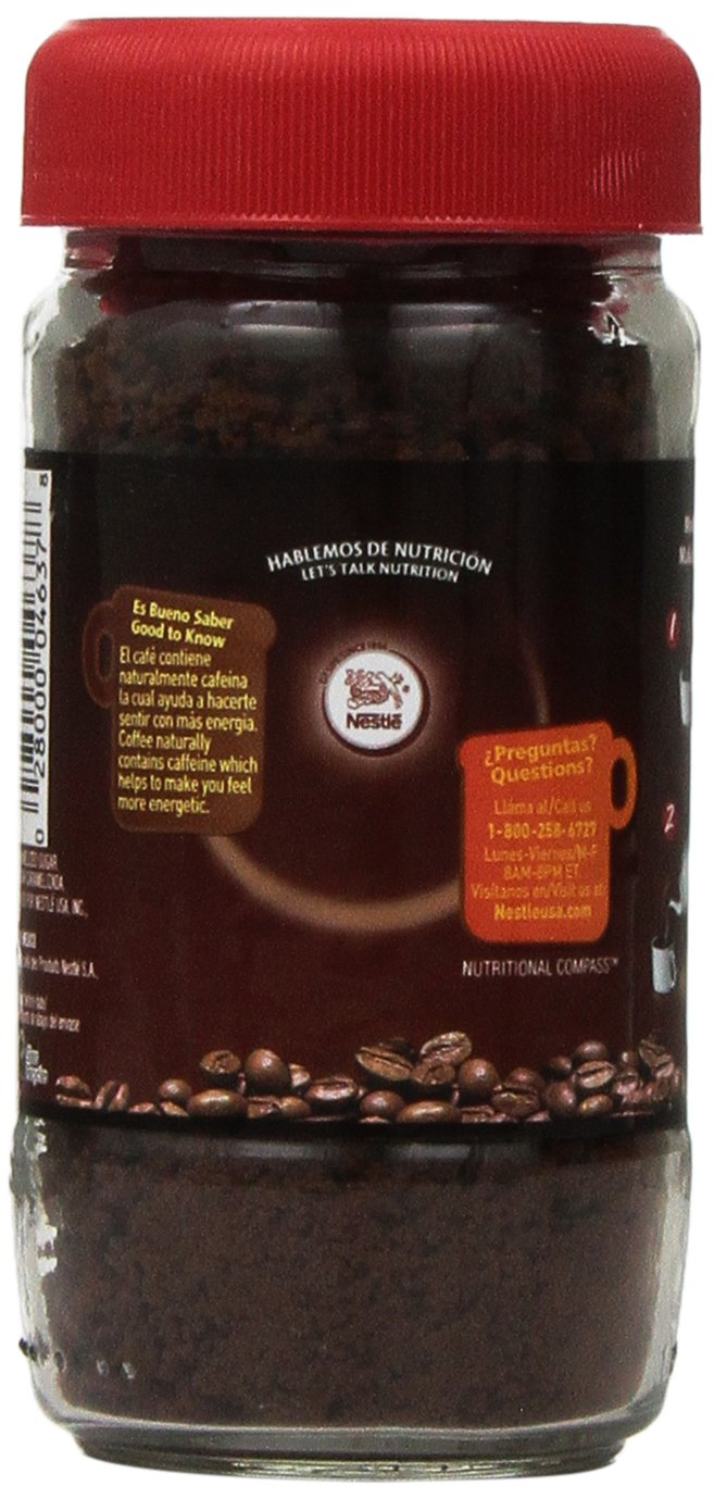 Nescafe Dolca servicio de café en taza preparado, ilustra preparación rápida y sabor consistente