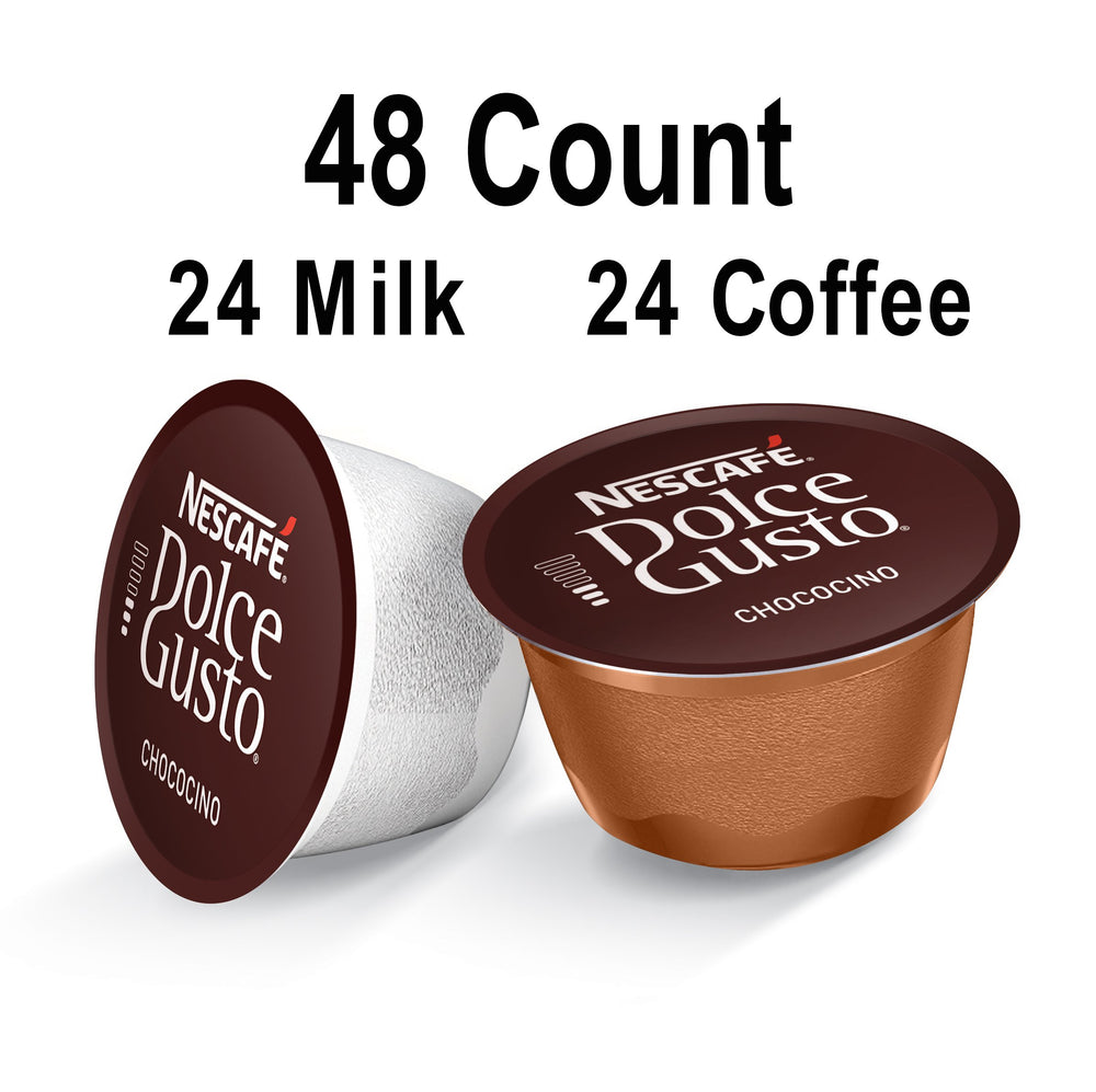 NESCAFÉ Dolce Gusto cápsula insertada en la máquina para una preparación rápida y limpia