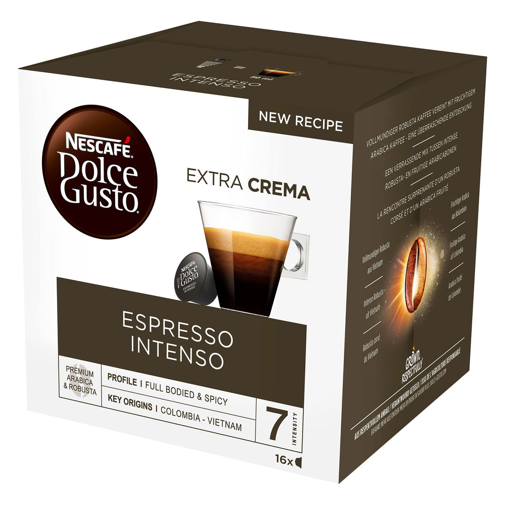 NESCAFÉ DOLCE GUSTO cápsula en primer plano con sello que preserva aroma