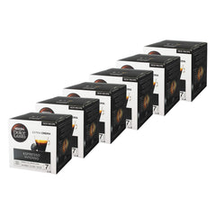 NESCAFÉ DOLCE GUSTO caja frontal mostrando 16 cápsulas para stock rápido