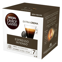 NESCAFÉ DOLCE GUSTO taza de espresso Intenso con crema densa lista para beber