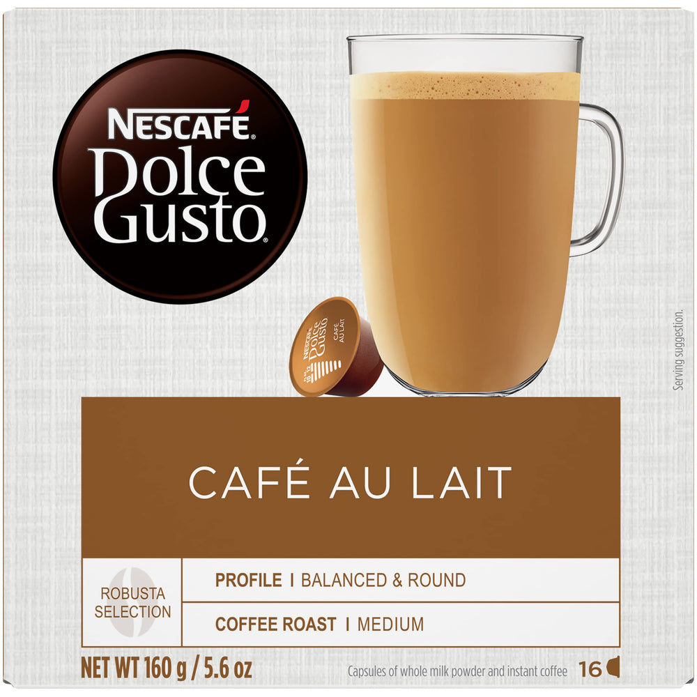 Nescafé Dolce Gusto granos de Arábica y empaque que indican origen latinoamericano