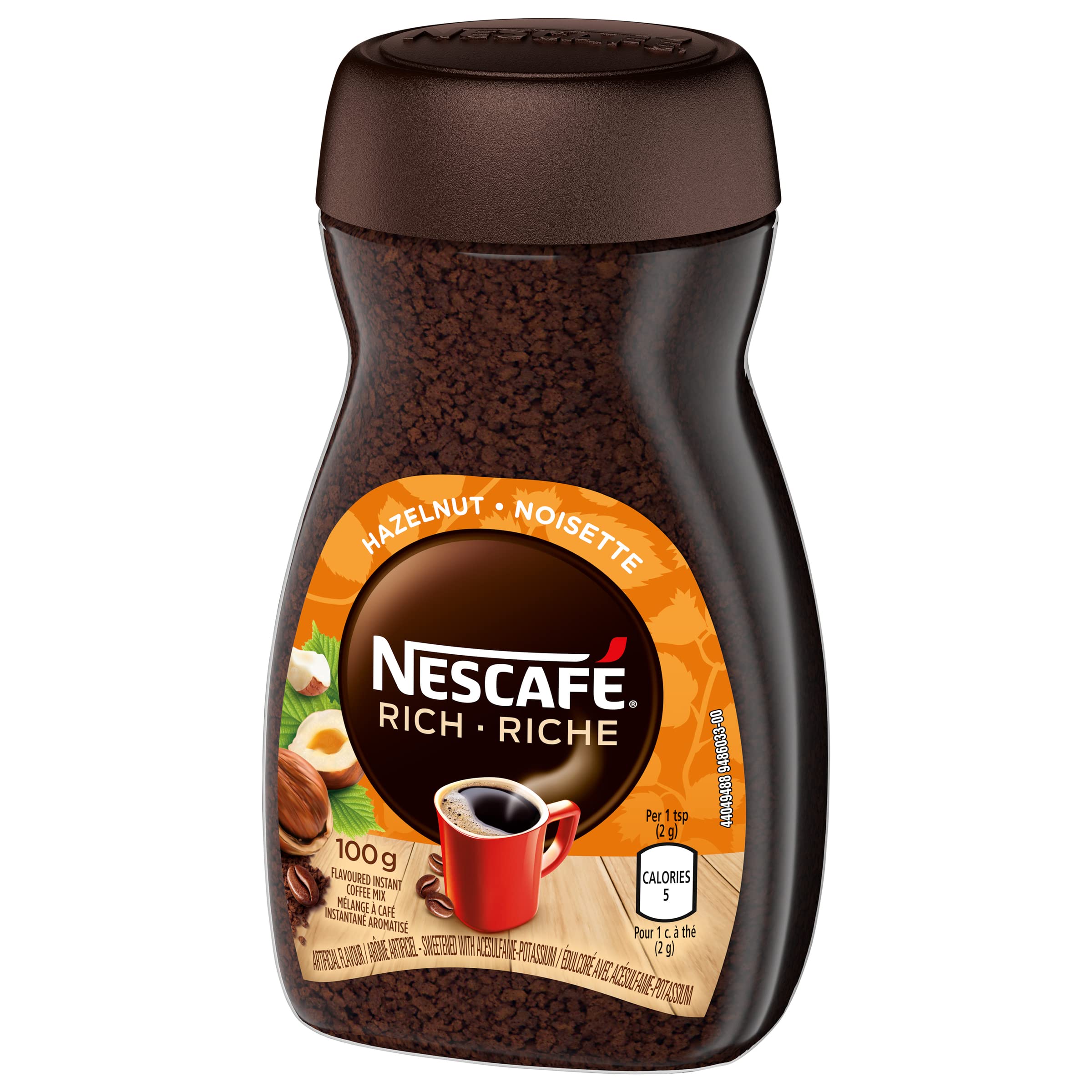 Nescafé Rich envase abierto conservando el aroma y frescura