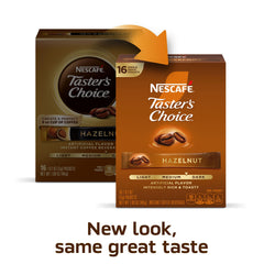 NESCAFÉ taza humeante lista para beber con avellana, sabor reconfortante