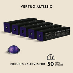 Nespresso Altissio copa de espresso con crema densa que ilustra cuerpo y persistencia