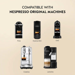 Nespresso cápsula textura y sello que preserva aroma en almacenamiento