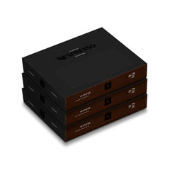 Nespresso Intenso pack frontal mostrando cajas y cantidad, óptimo para suministros