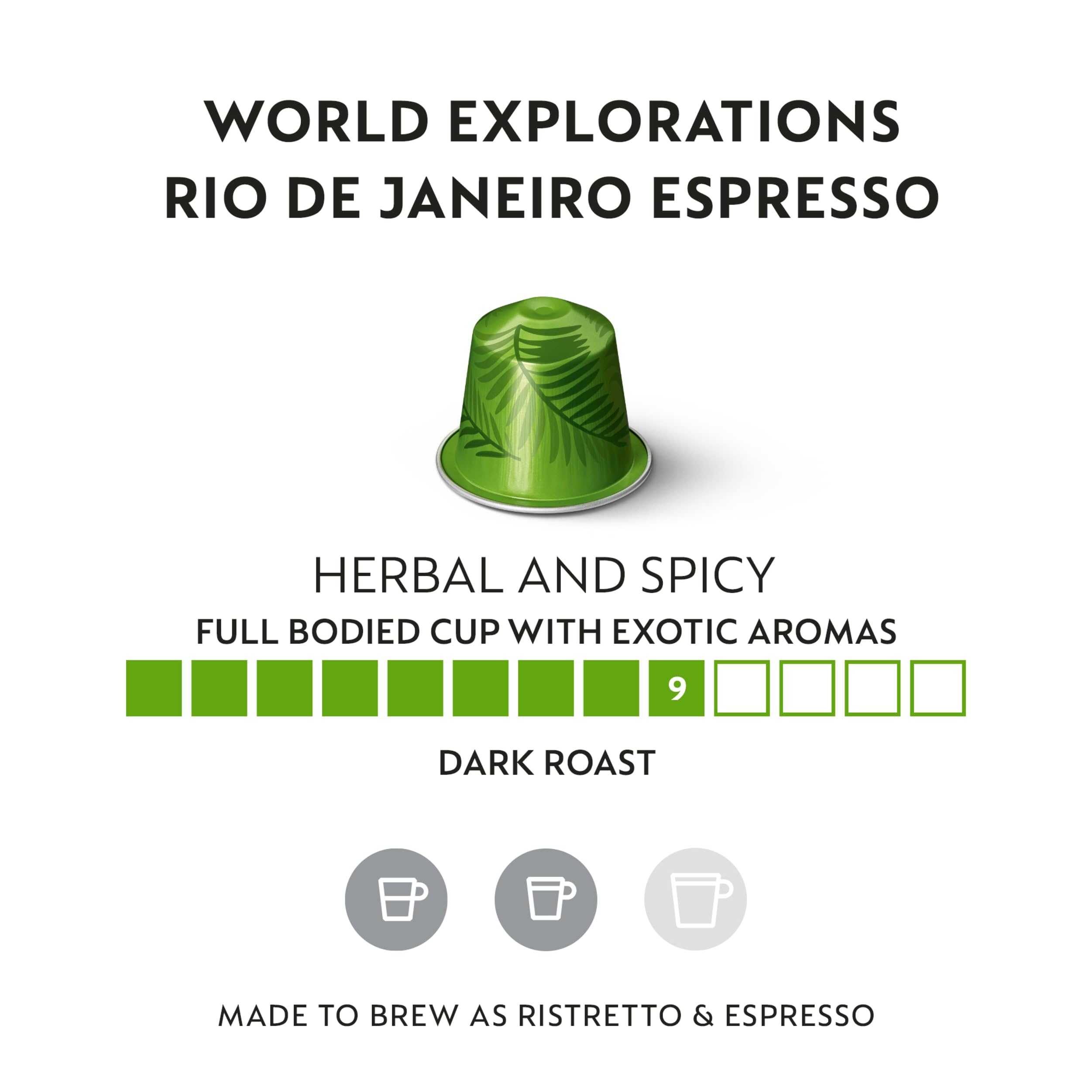 Nespresso cápsula detalle textura metalizada, beneficio frescura preservada