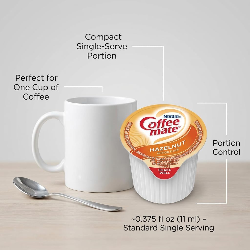 Nestlé Coffee mate en estación de café en oficina, simplifica servicio